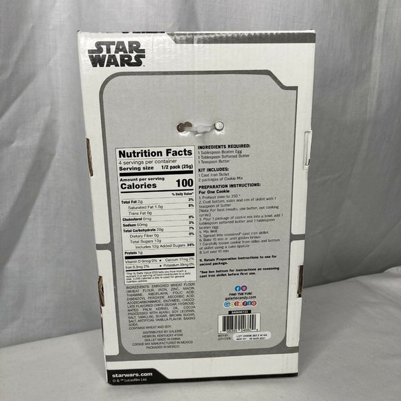 Star Wars BB 8 Baking Skillet Cookie Mix Gift Set - Picture 3 of 7